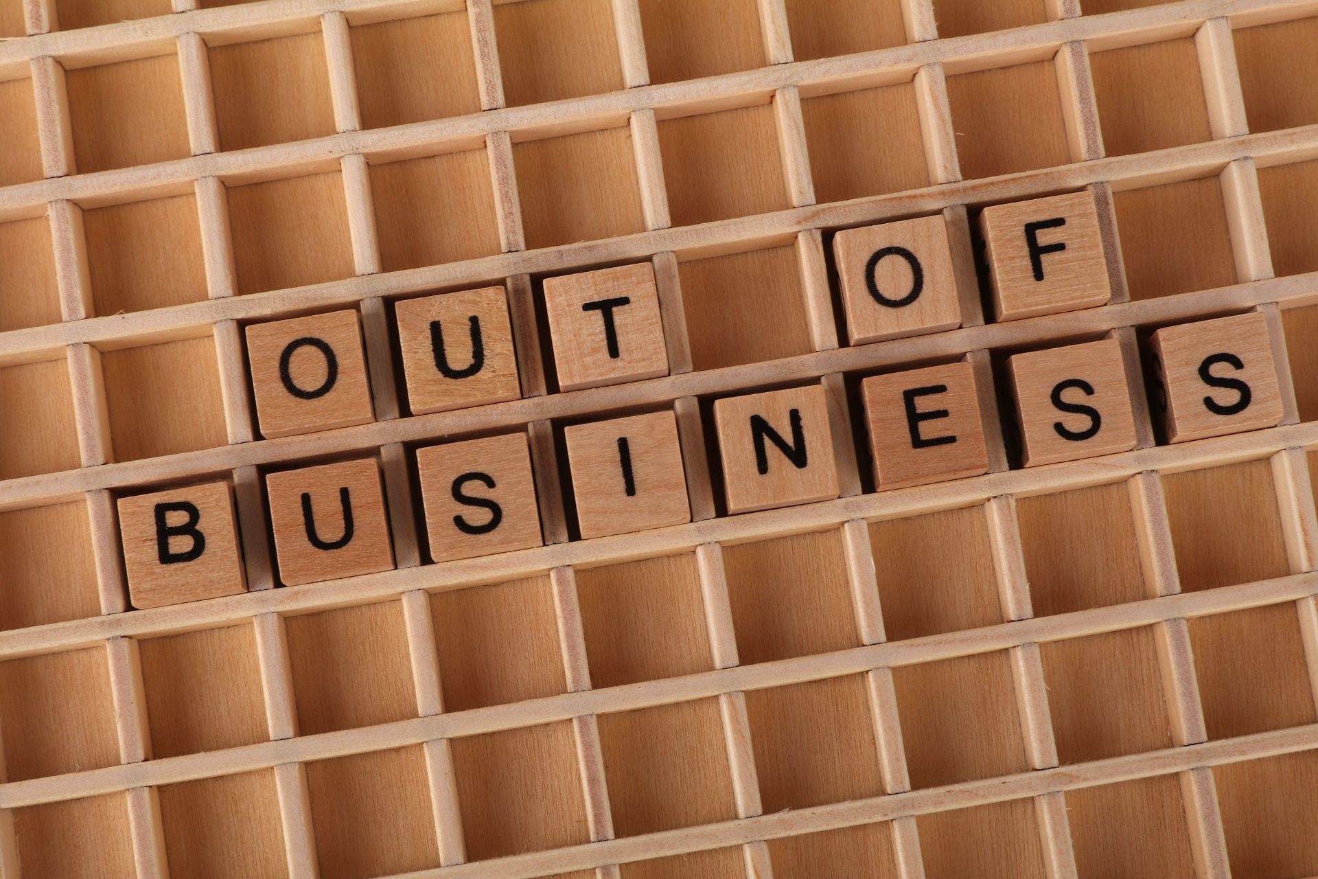 Klant betaalt niet? Wacht niet op het faillissement! 1 Out of Business